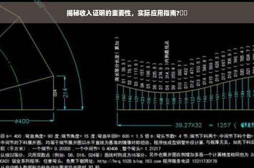 揭秘收入证明的重要性，实际应用指南?⚡️