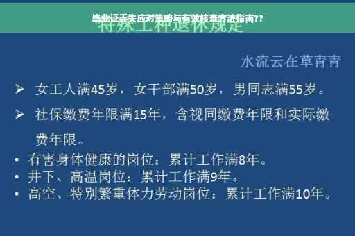 毕业证丢失应对策略与有效核查方法指南??