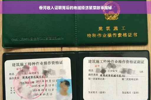 香河收入证明背后的地域经济繁荣故事揭秘