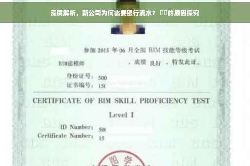 深度解析，新公司为何需要银行流水？ ​​的原因探究
