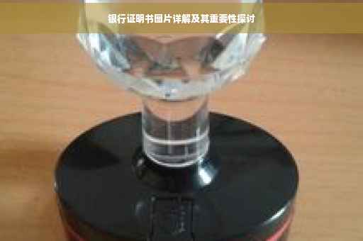 银行证明书图片详解及其重要性探讨