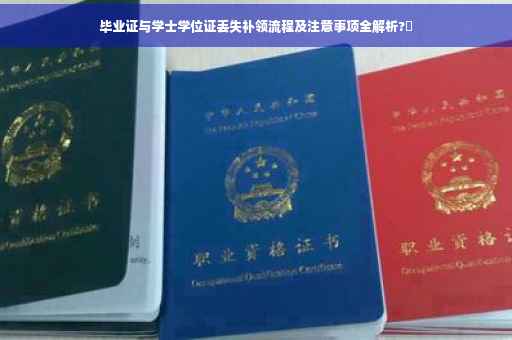 毕业证与学士学位证丢失补领流程及注意事项全解析?✨