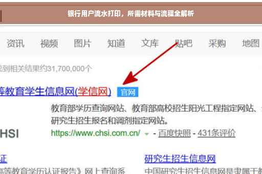 银行用户流水打印，所需材料与流程全解析