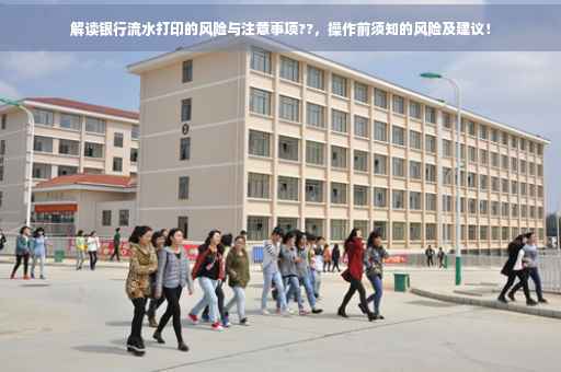 解读银行流水打印的风险与注意事项??，操作前须知的风险及建议！