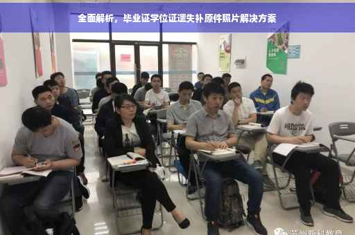 全面解析，毕业证学位证遗失补原件照片解决方案