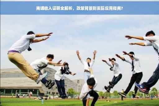 南通收入证明全解析，政策背景到实际应用指南?