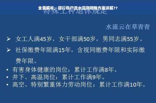 全面解析，银行账户流水监测措施方案详解??