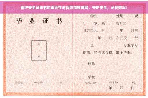 锅炉安全证明书的重要性与保障措施详解，守护安全，从我做起！