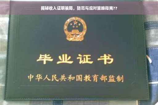 揭秘收入证明骗局，防范与应对策略指南??
