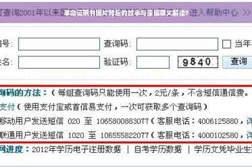 革命证明书图片背后的故事与深层意义解读?