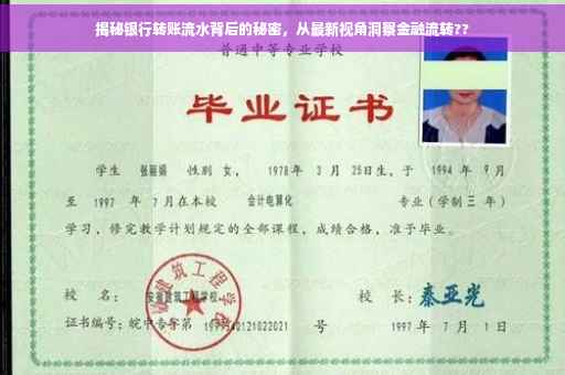 揭秘银行转账流水背后的秘密，从最新视角洞察金融流转??