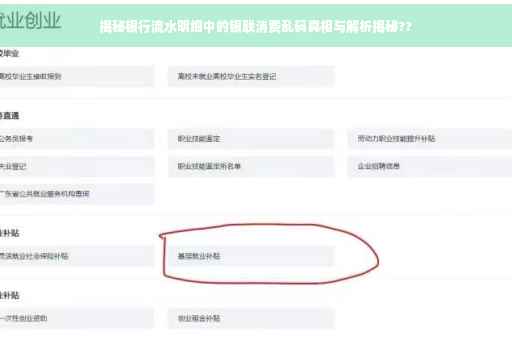 揭秘银行流水明细中的银联消费乱码真相与解析揭秘??