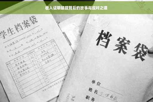 收入证明破损背后的故事与应对之道