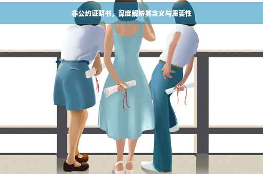 非公约证明书，深度解析其含义与重要性