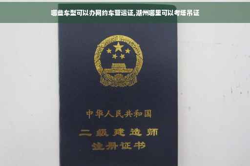 哪些车型可以办网约车营运证,湖州哪里可以考塔吊证