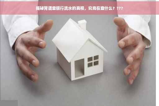 揭秘背调查银行流水的真相，究竟在查什么？???