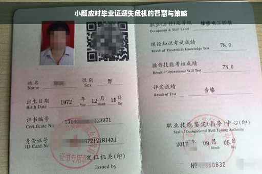 小颜应对毕业证遗失危机的智慧与策略