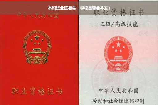 本科毕业证丢失，学校是否会补发？