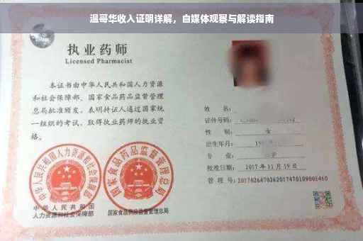 温哥华收入证明详解，自媒体观察与解读指南