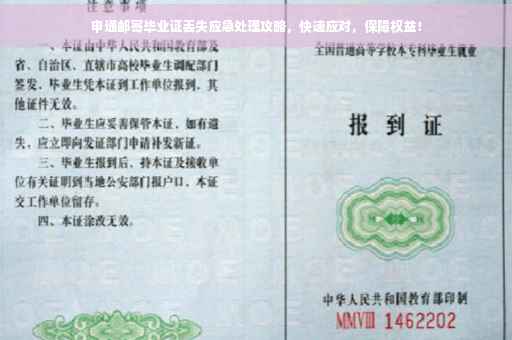 申通邮寄毕业证丢失应急处理攻略，快速应对，保障权益！