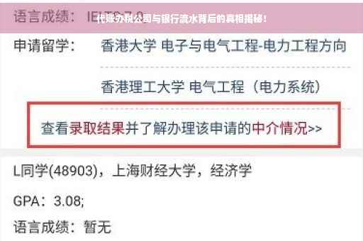 代账办税公司与银行流水背后的真相揭秘！