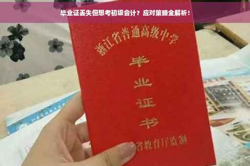 毕业证丢失但想考初级会计？应对策略全解析！