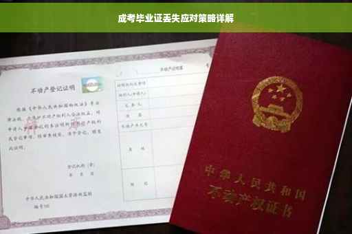 成考毕业证丢失应对策略详解