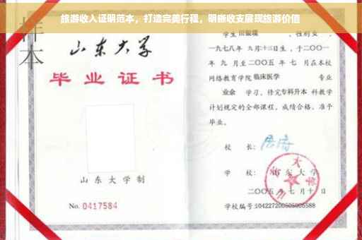 旅游收入证明范本，打造完美行程，明晰收支展现旅游价值