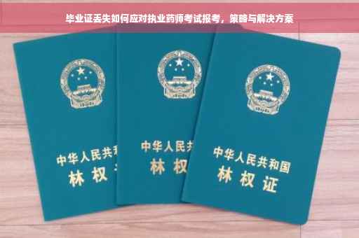 毕业证丢失如何应对执业药师考试报考，策略与解决方案