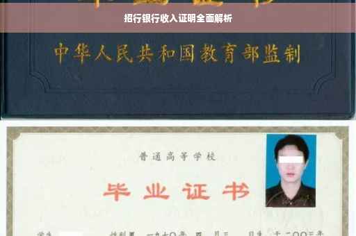 招行银行收入证明全面解析