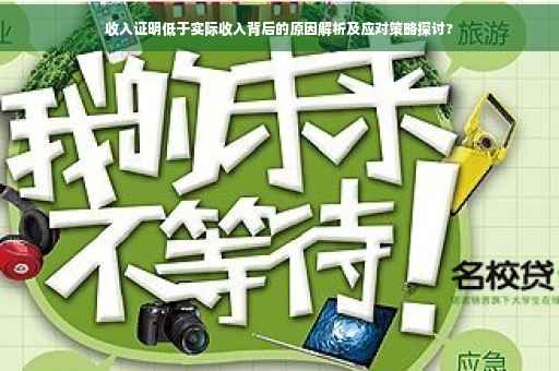 收入证明低于实际收入背后的原因解析及应对策略探讨?