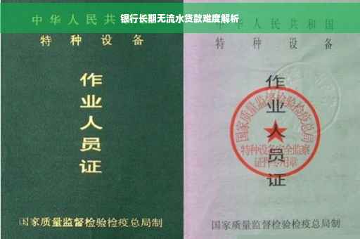 银行长期无流水贷款难度解析
