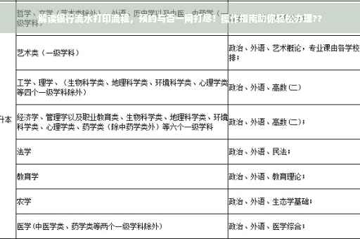 解读银行流水打印流程，预约与否一网打尽！操作指南助你轻松办理??