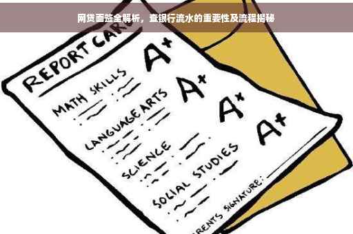 网贷面签全解析，查银行流水的重要性及流程揭秘