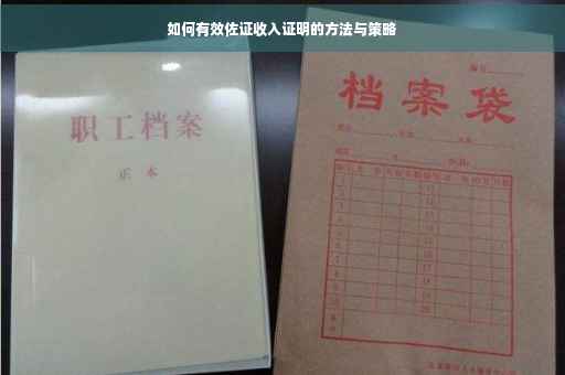 如何有效佐证收入证明的方法与策略