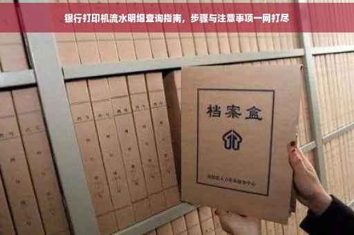 银行打印机流水明细查询指南，步骤与注意事项一网打尽