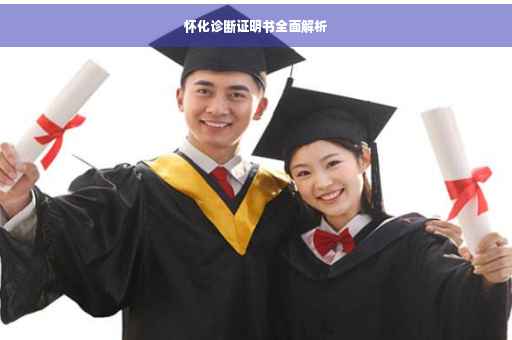 怀化诊断证明书全面解析