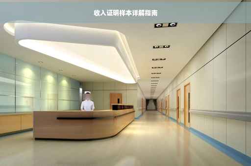收入证明样本详解指南