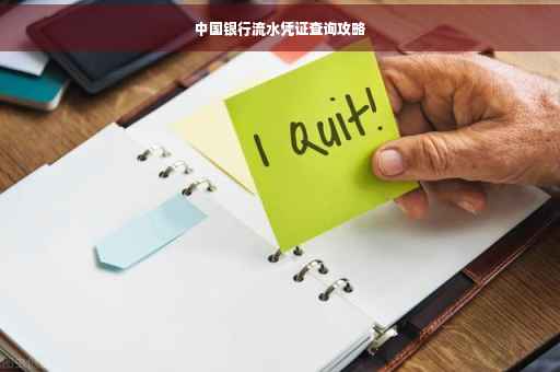 中国银行流水凭证查询攻略