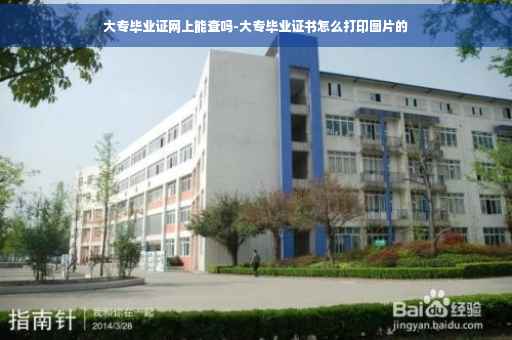 大专毕业证网上能查吗-大专毕业证书怎么打印图片的