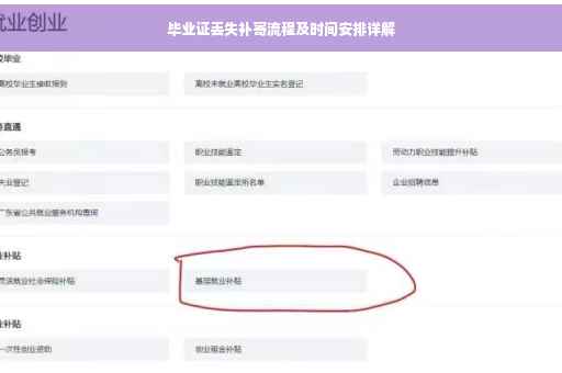 毕业证丢失补寄流程及时间安排详解