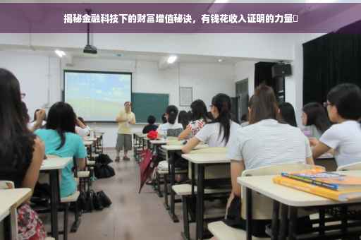 揭秘金融科技下的财富增值秘诀，有钱花收入证明的力量✨