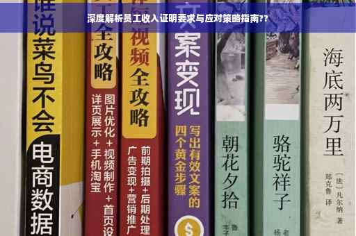 深度解析员工收入证明要求与应对策略指南??