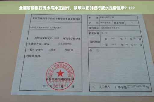 全面解读银行流水与冲正操作，款项冲正时银行流水是否显示？???