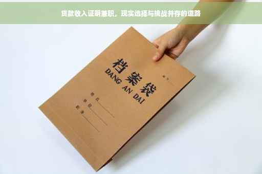 贷款收入证明兼职，现实选择与挑战并存的道路