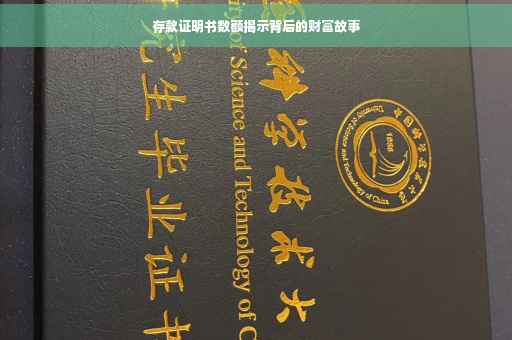 存款证明书数额揭示背后的财富故事