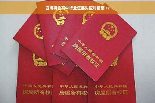 四川初会高中毕业证丢失应对指南 ??