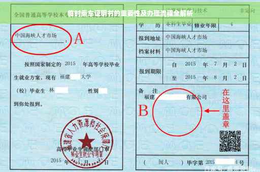 临时乘车证明书的重要性及办理流程全解析