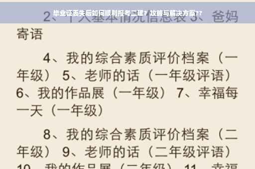 毕业证丢失后如何顺利报考二建？攻略与解决方案??