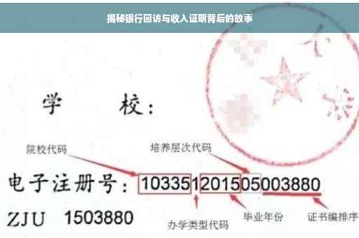 揭秘银行回访与收入证明背后的故事